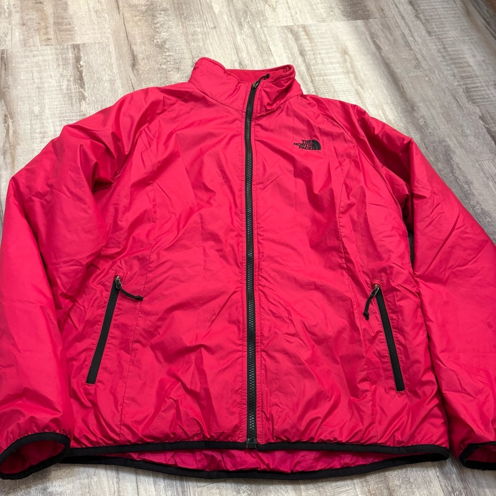 The North Face Bright Pink Coat Large